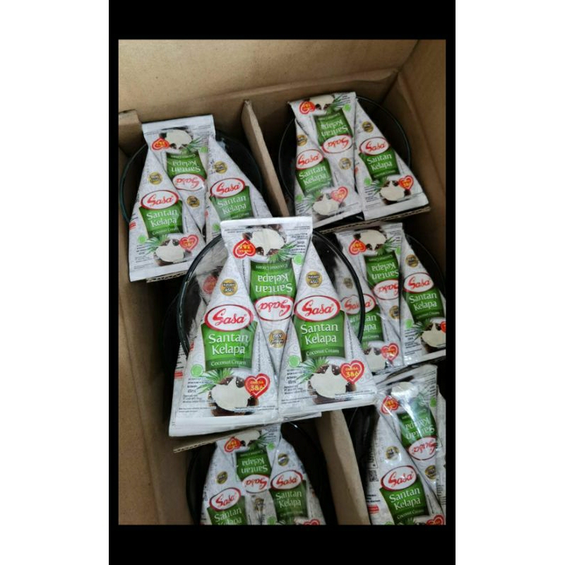 

Sasa Santan Kelapa 65 ml x 3 free Mini Glass Bowl