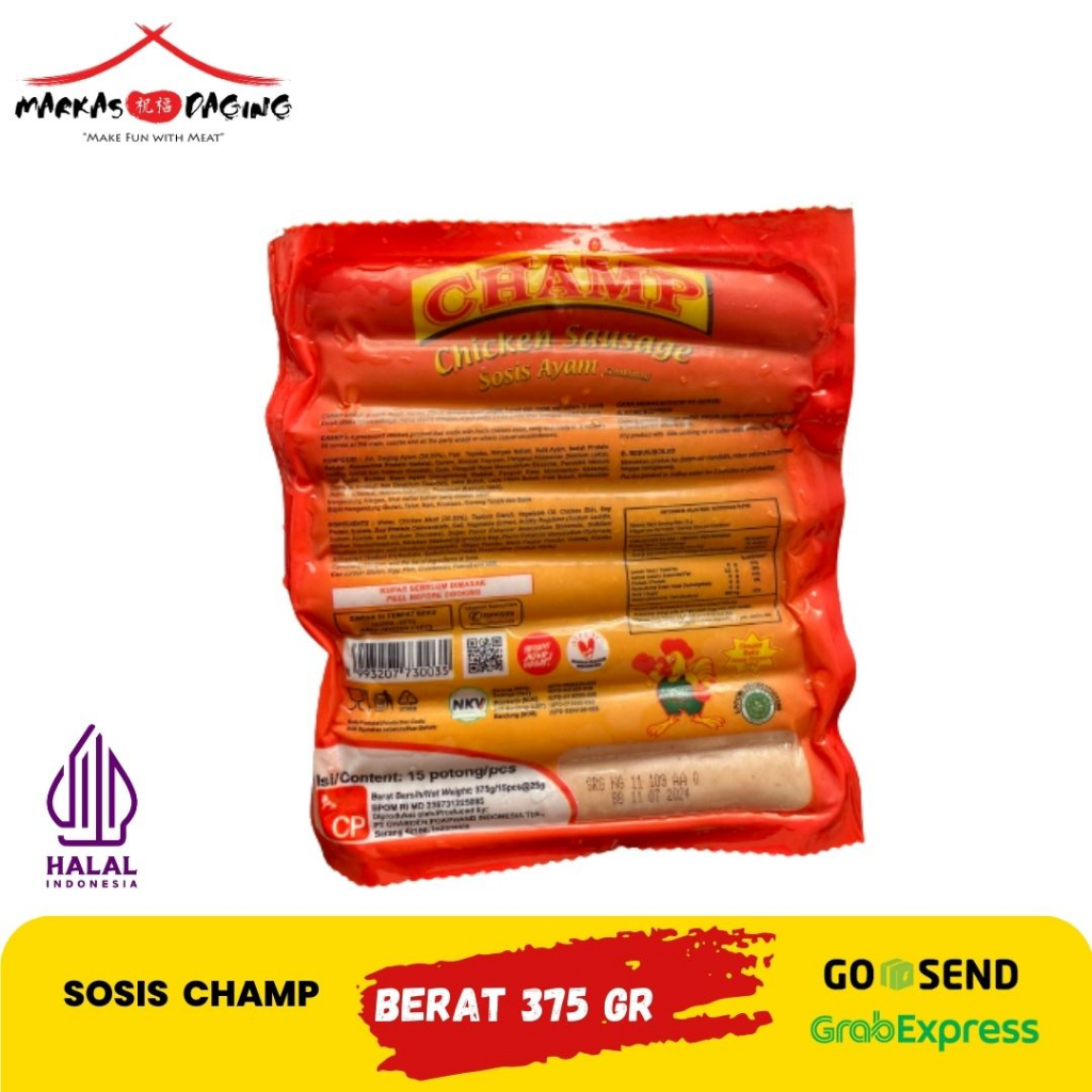 Sosis Champ 375 Gram