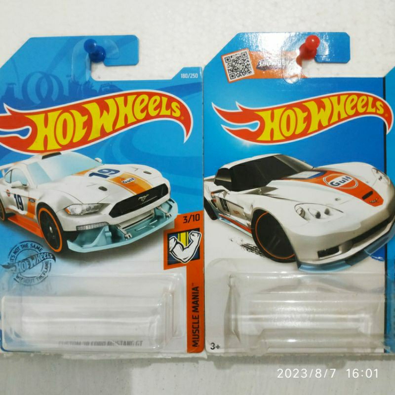 Card bekas Hot Wheels Gulf