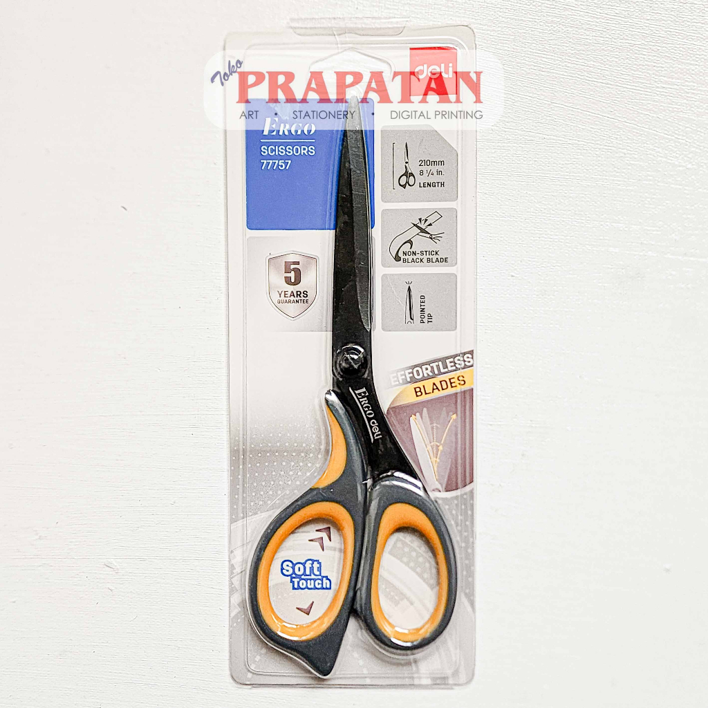 

Gunting Deli 77757 Ergo | Deli Scissors