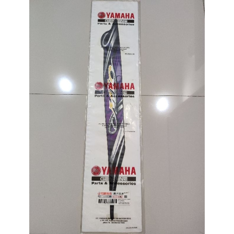Sticker Striping Yamaha Mio Sporty Smile 2010 Hitam Ori (NOS) - Graphic 2, 28D-F173F-G0