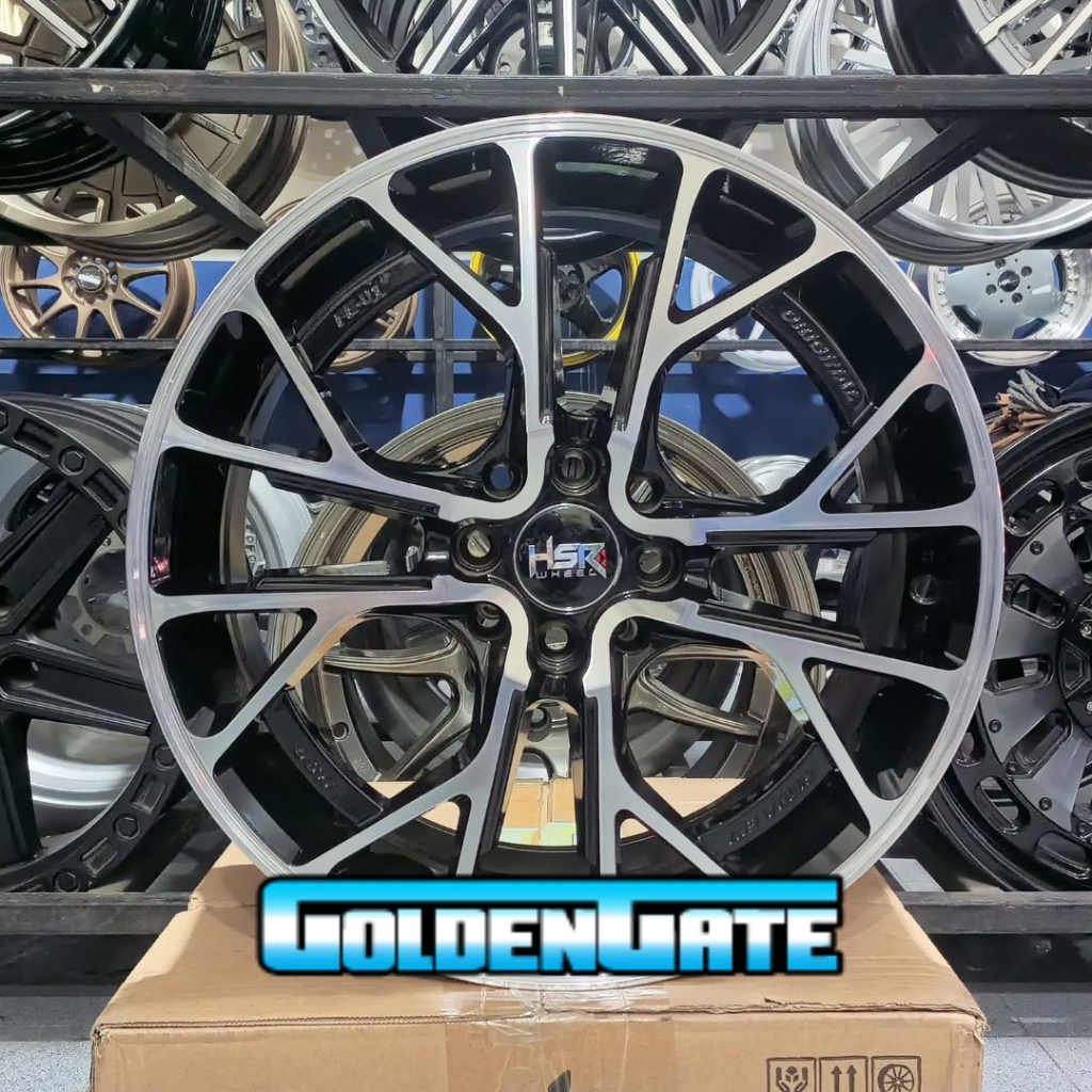 velg HSR FE01 R17 baut 8 buat mobil avanza yaris mobilio dll