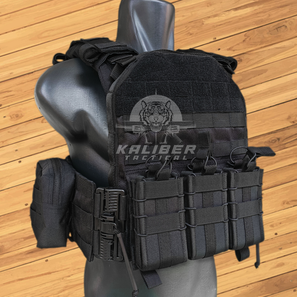 Rompi Polisi / Rompi TNI / Rompi Tactical / Body Vest Tactical Quick Release Barteks