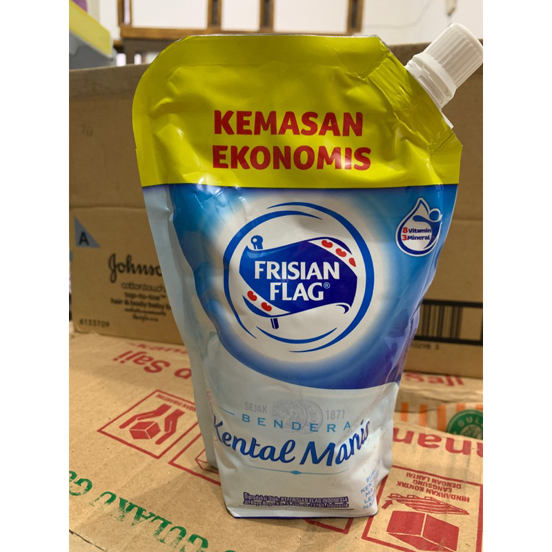 

Susu Kental Manis Frisian Flag Bendera Kemasan Ekonomis 545gr Kemasan Pouch 545 gram