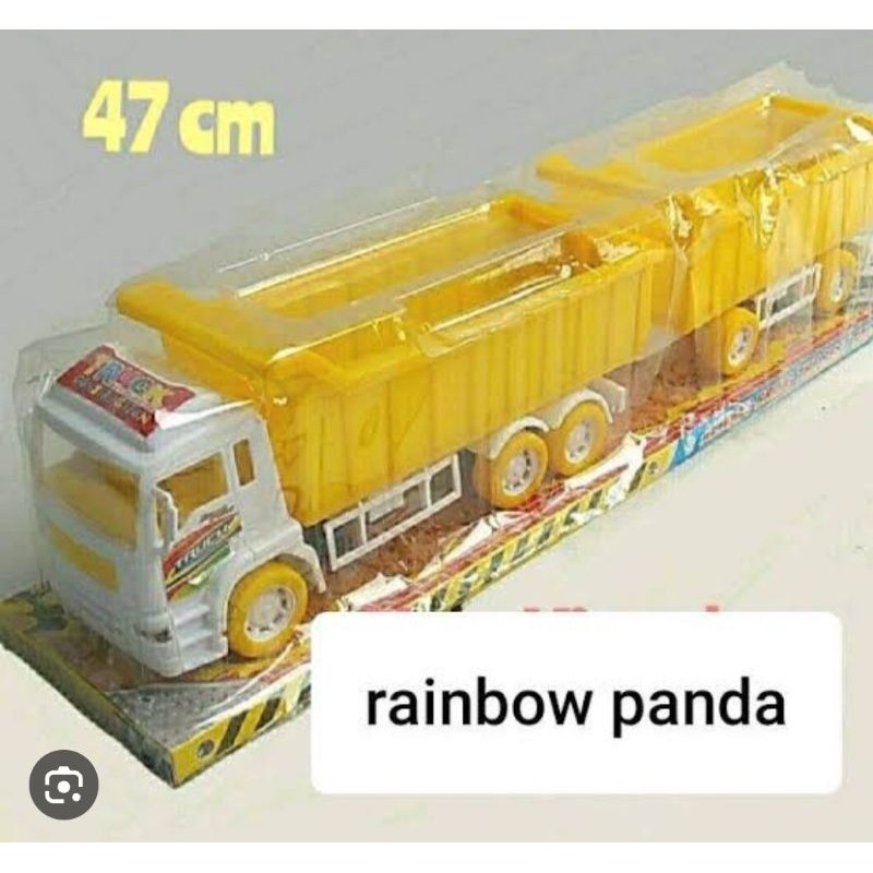 MAINAN ANAK MAINAN MOBIL DUMP TRUCK GANDENG MAINAN MOBIL DUMP TRUCK GANDENG