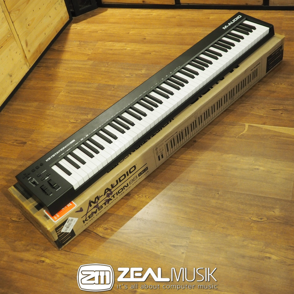M-Audio Keystation 88 MK3 - Midi Controller MKIII - Zeal Musik Jogja