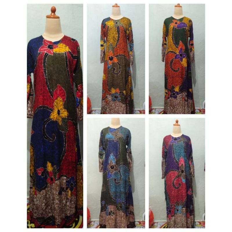 LONGDRESS Daster Batik tulis Pekalongan