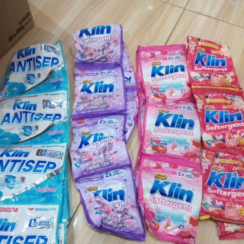 soklin softergent renteng isi 6