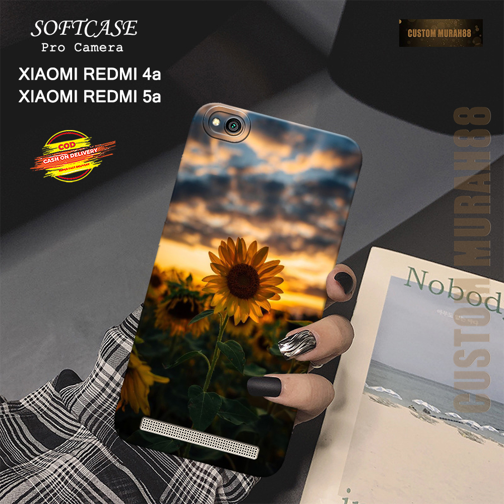 Case Xiaomi Redmi 5A / 4A Terbaru - Fashion Case BUNGA - Casing Hp Xiaomi Redmi 5A / 4A - Softcase P