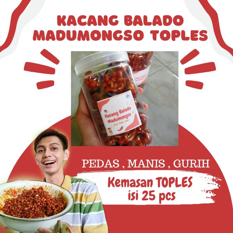 

Kacang Balado TOPLES