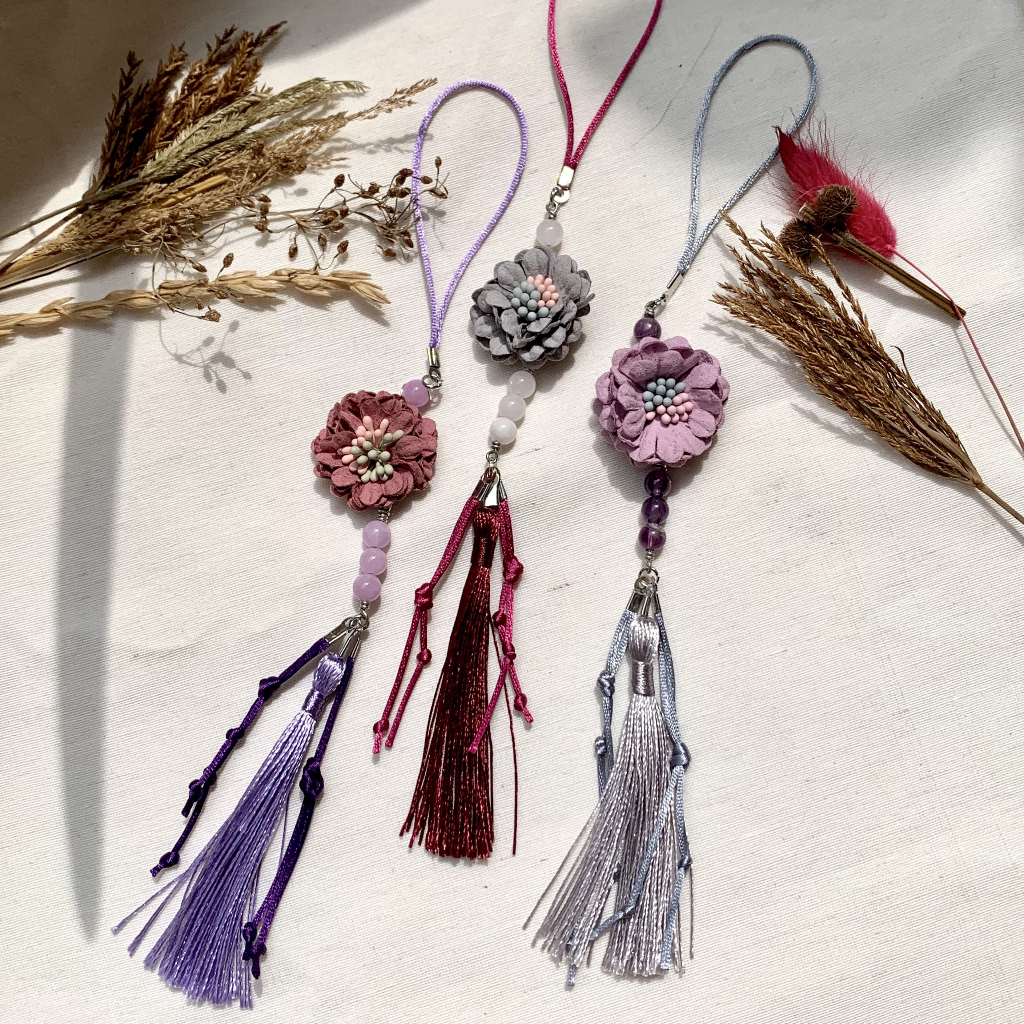 Blooming Norigae (Gantungan Hanbok) / Bag Charm