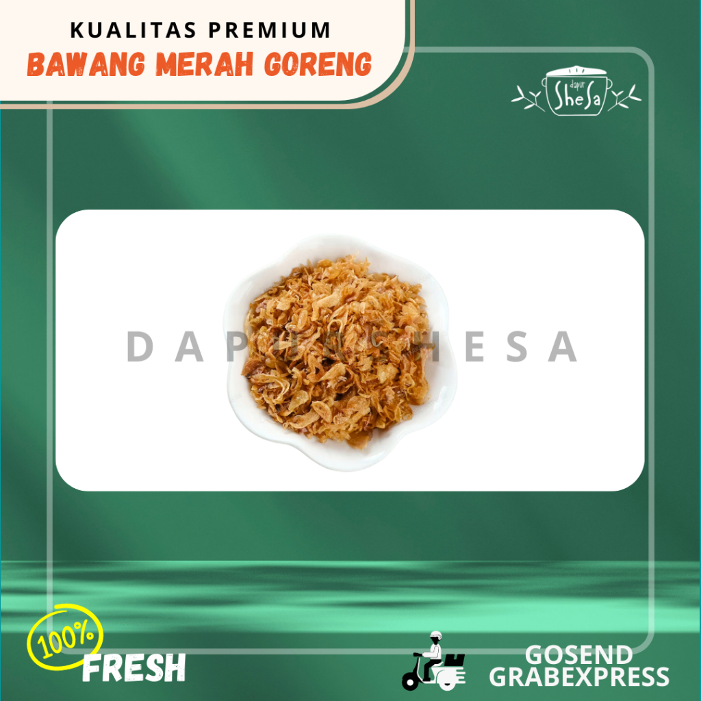 

Bawang Merah Goreng / Brambang Goreng Fresh Semarang / Bawang Goreng Fresh
