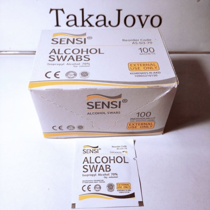 SENSI ALCOHOL SWABS