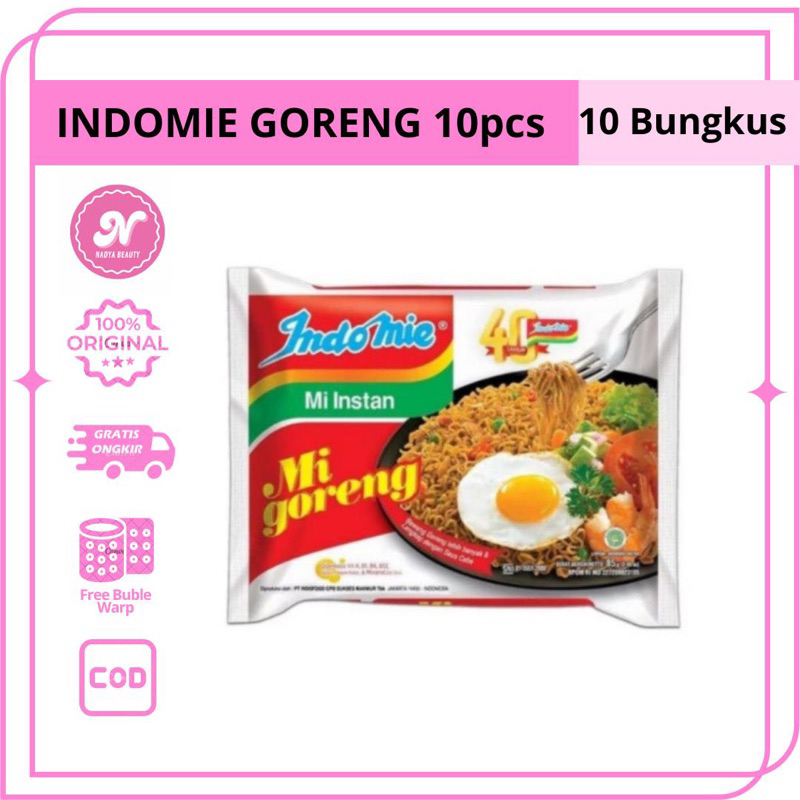 

INDOMIE GORENG 10 BUNGKUS