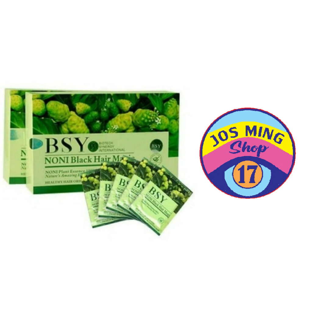 BSY NONI BLACK HAIR MAGIC SHAMPOO CAT SEMIR RAMBUT ORIGINAL ECER