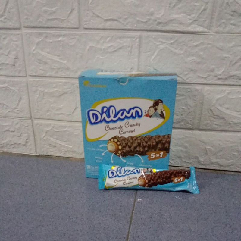 

Dilan Cokelat Crunchy per box isi 12pcs