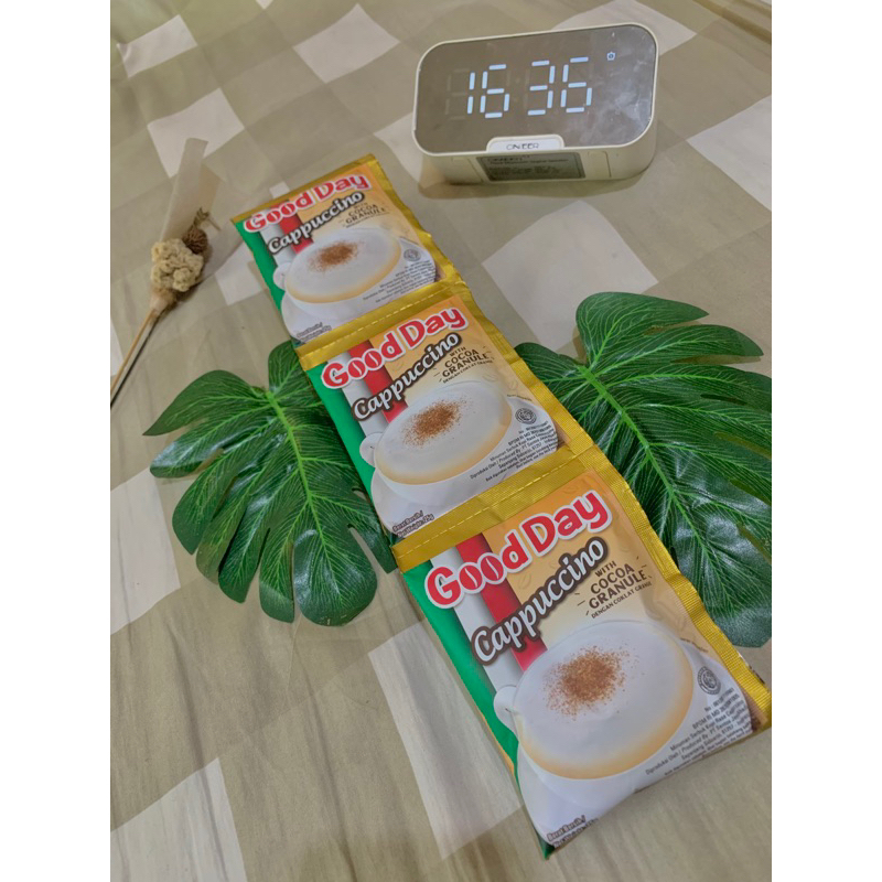 

KOPI GOOD DAY CAPPUCINO 25 GRAM X 10 bungkus