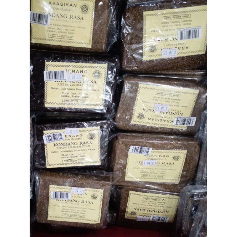 

Krasikan Blok Kondang Rasa Muntilan / Oleh Oleh Magelang Temanggung Wonosobo Yogyakarta / Keripik Kerupuk Cemilan Snack