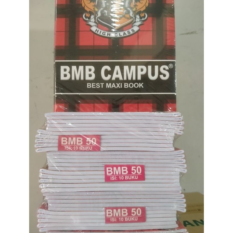 

BMB kampus 50 sheets 1pak isi 10 buku