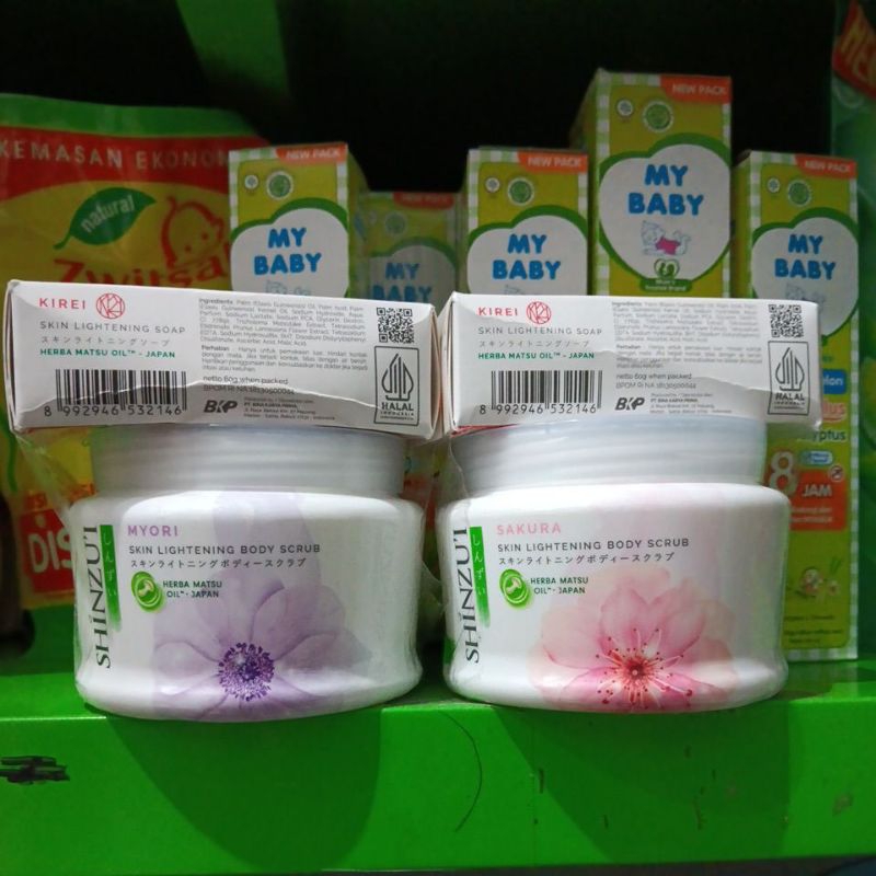 lulur shinzui 200gr buy1 free 1 sabun batang