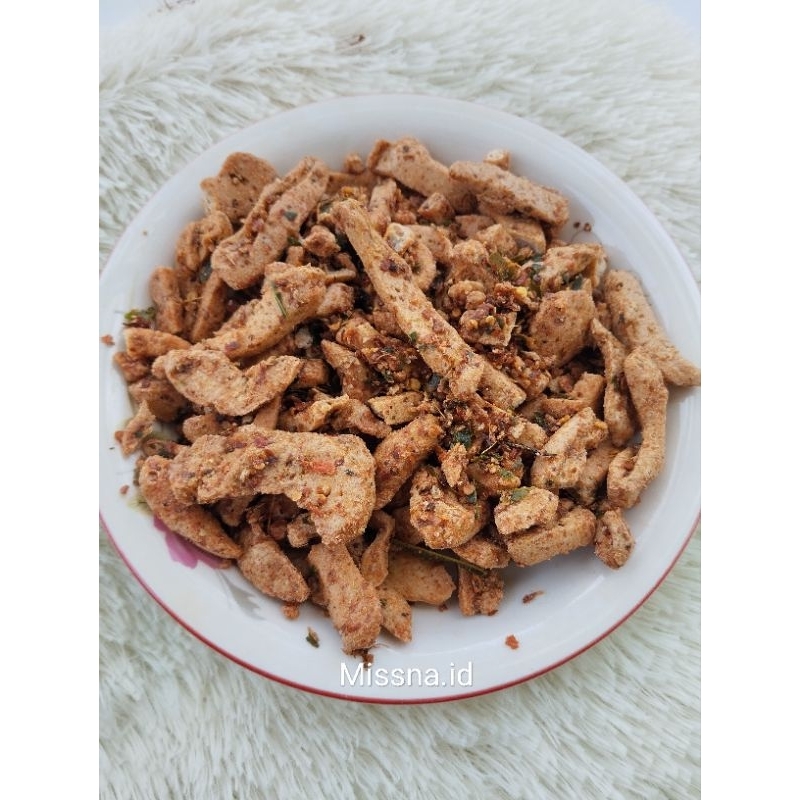 

BASRENG pedas daun jeruk isi 250 gram | ACEH