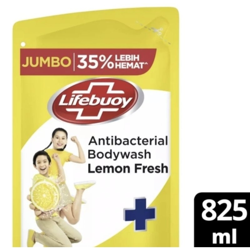 Lifebuoy Sabun Cair Lemon Fresh 825ml