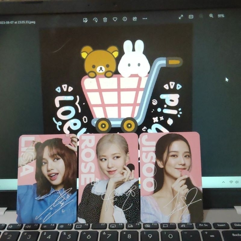 PC OREO BLACKPINK LISA ROSE JISOO