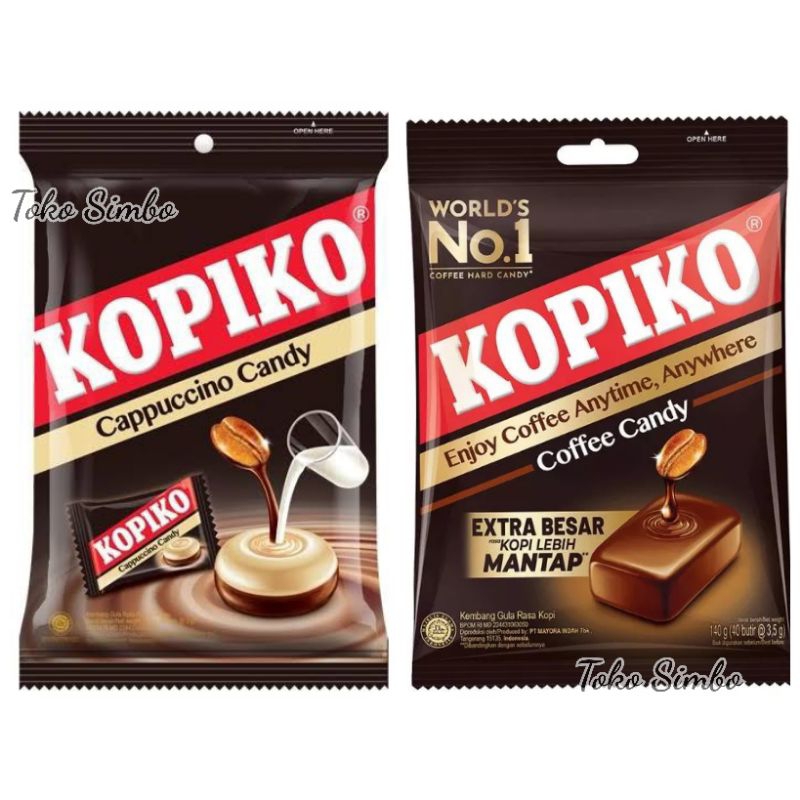 

Kopiko Permen kopiko coffe kopi cappuccino coffe candy 1 sak isi 50 butir