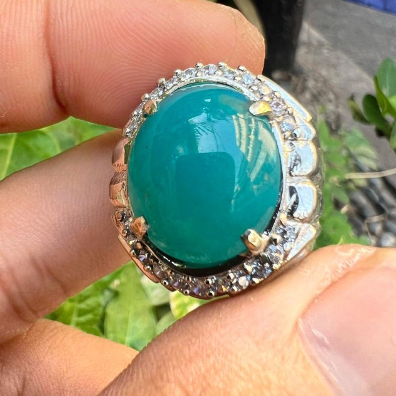 CINCIN BATU BACAN DOKO KRISTAL ASLI NATURAL