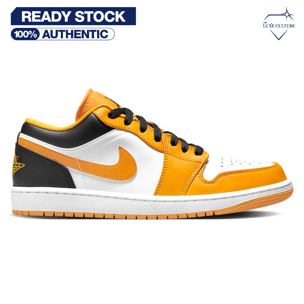 Air Jordan 1 Low University Gold Black / Sepatu Jordan Original