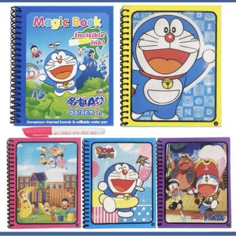 

buku gambar magic book water