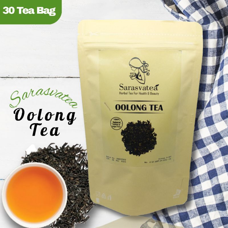 

Oolong Tea / Teh Oolong Isi 30 Tea Bag