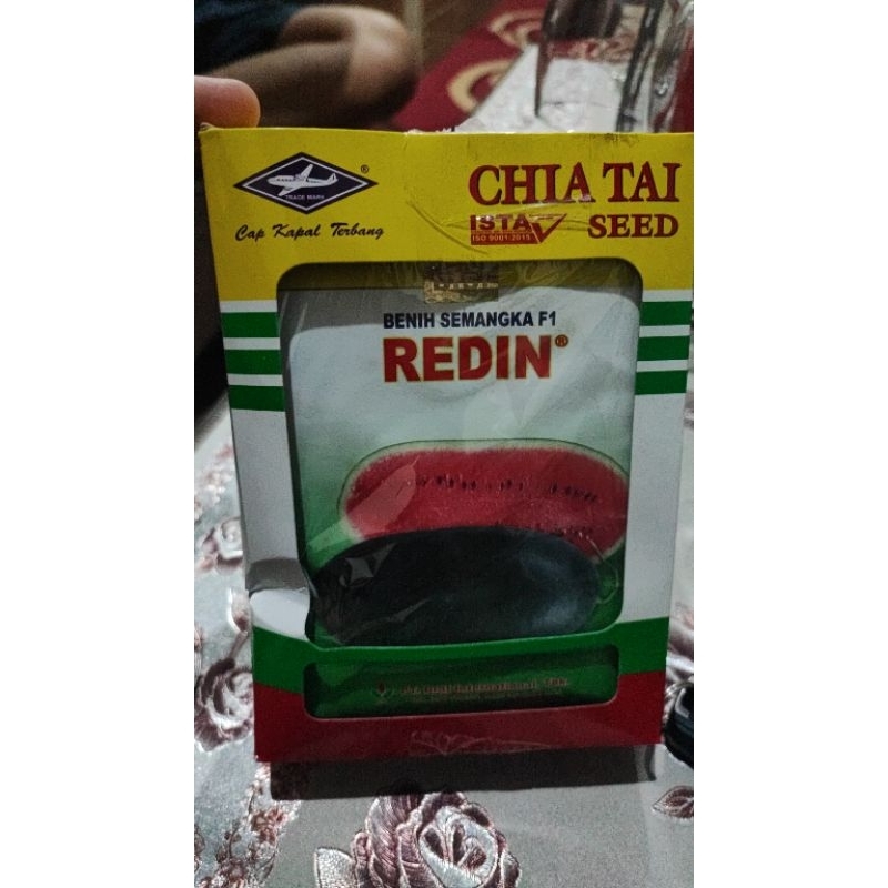 Benih Semangka Inul berbiji merek REDIN 20gram