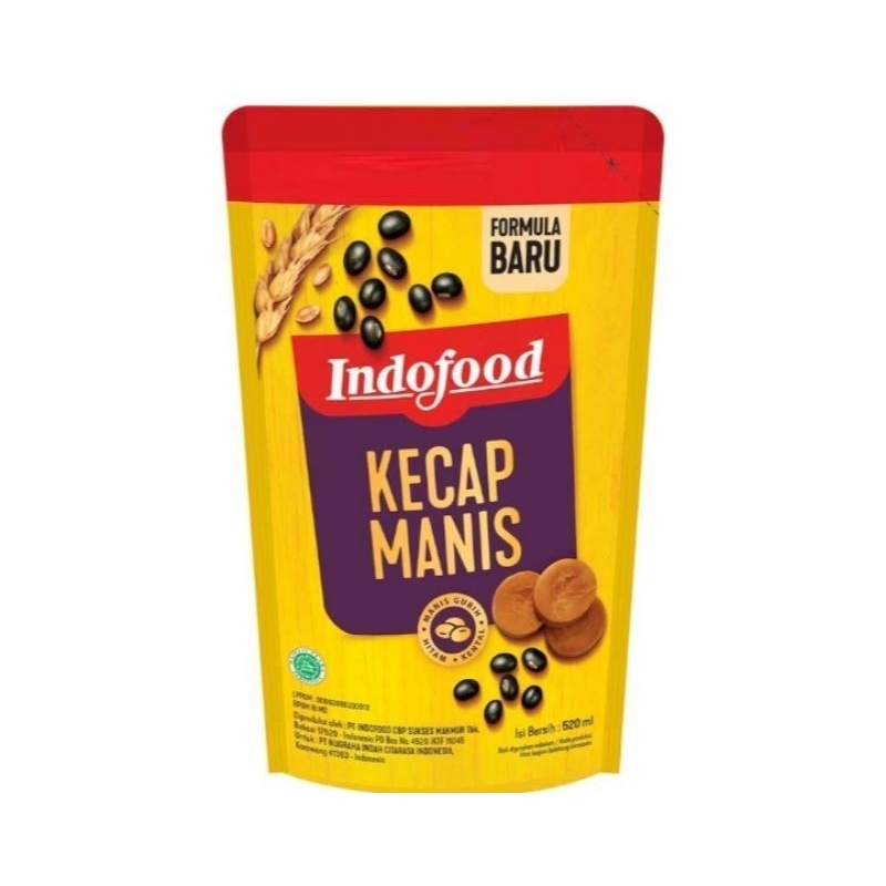 

Indofood Kecap Manis Reffil 520 ml