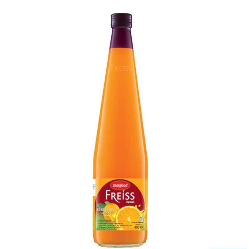 

(instant saja) indofood sirup syrup freiss orange 460ml