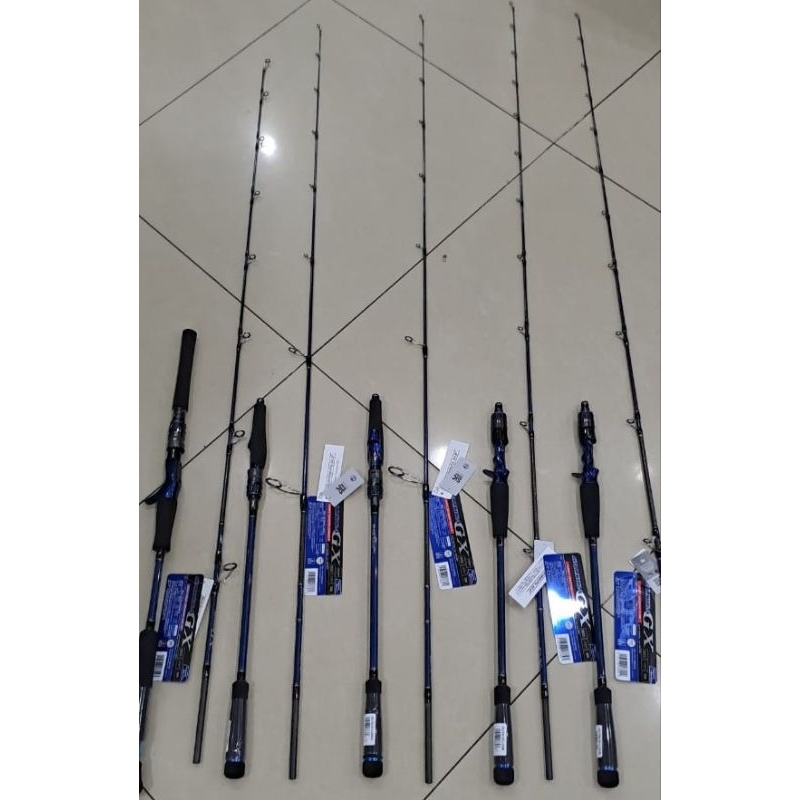[New] Joran Jigging Daiwa SALTIGA GX LJ | Spining | Overhead | Electric