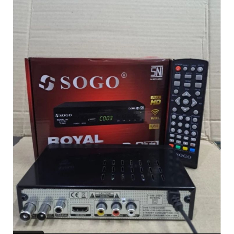 SET TOP BOX STB SOGO ROYAL FULLHD