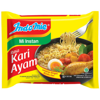 

Indomie Mi Instan Kari Ayam 72 gram