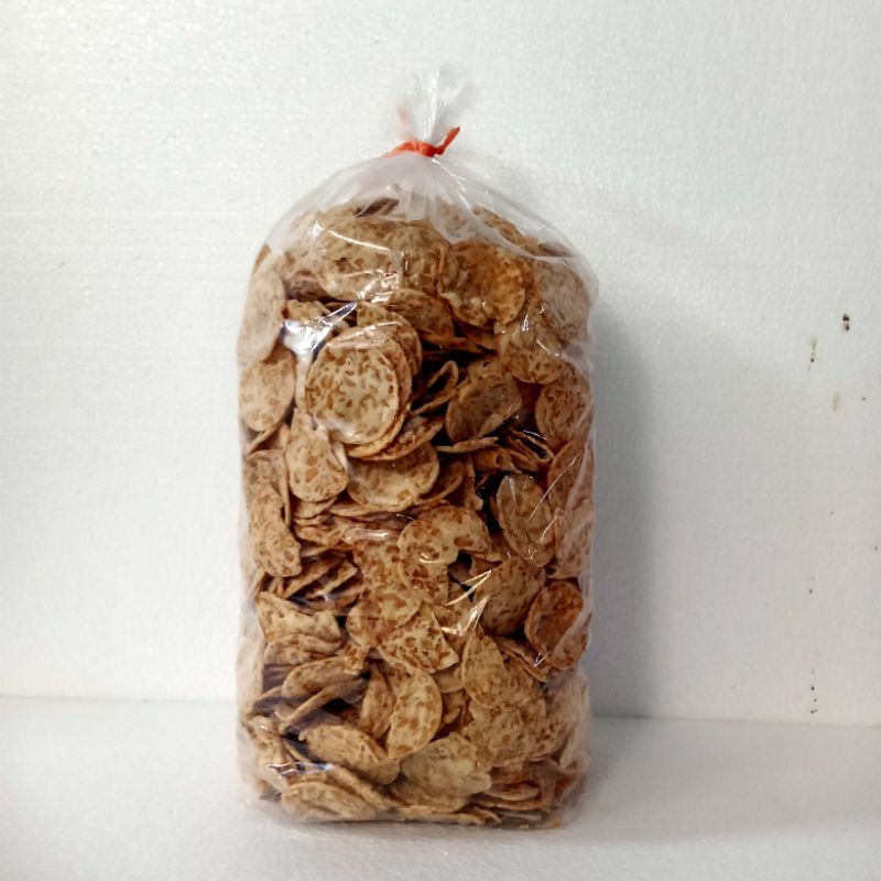 

Keripik tempe bulat renyah kriuk