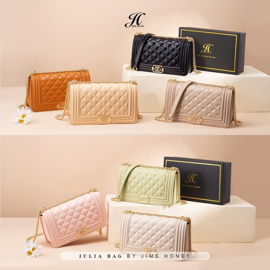 JIMS HONEY JULIA BAG Tas Selempang Wanita Korea Sling Bag Terbaru Aesthetic