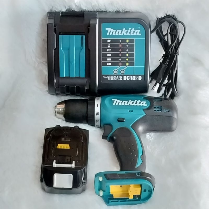 Makita DDF453SFX7 MAKITA Cordless Drill 13mm Mesin bor Makita