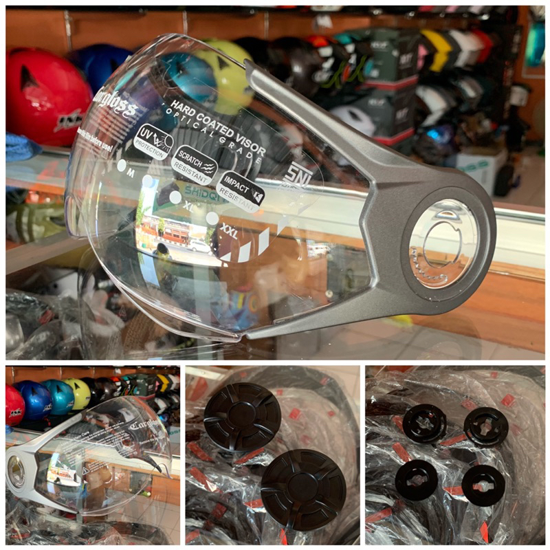 kaca cargloss yrm / visor carglos yrh / cargloss hijab original