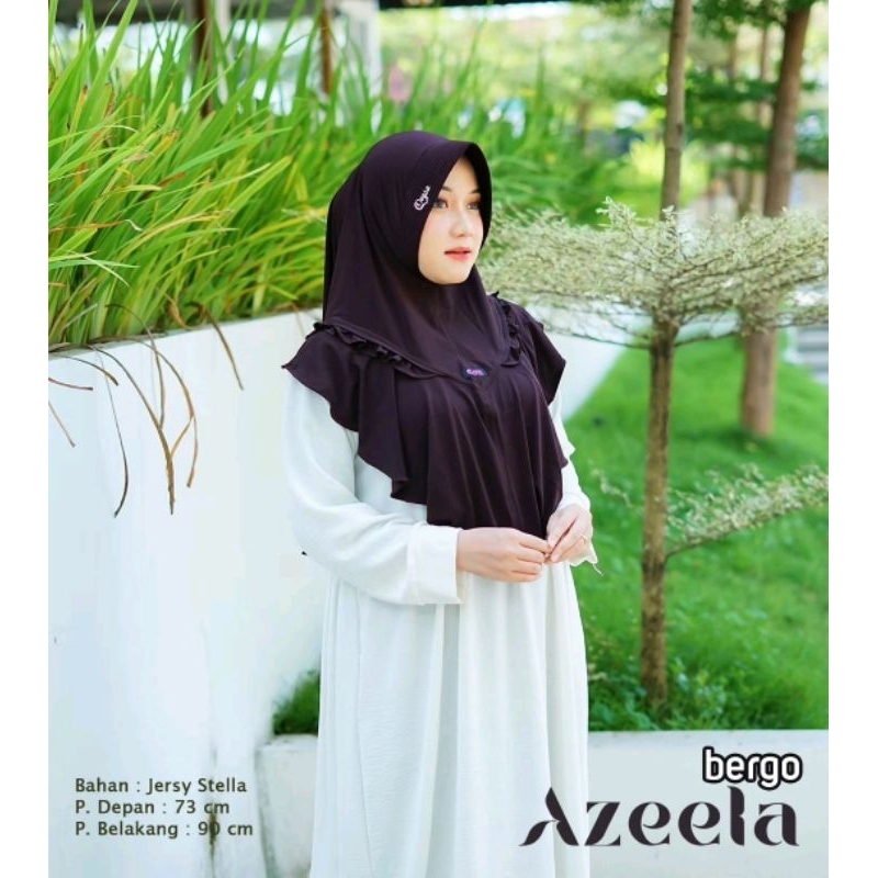 Qeysa Hijab. Bergo Azeela.