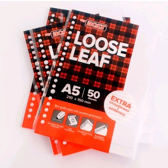 

Big Boss Loose Leaf A5 50 sheets