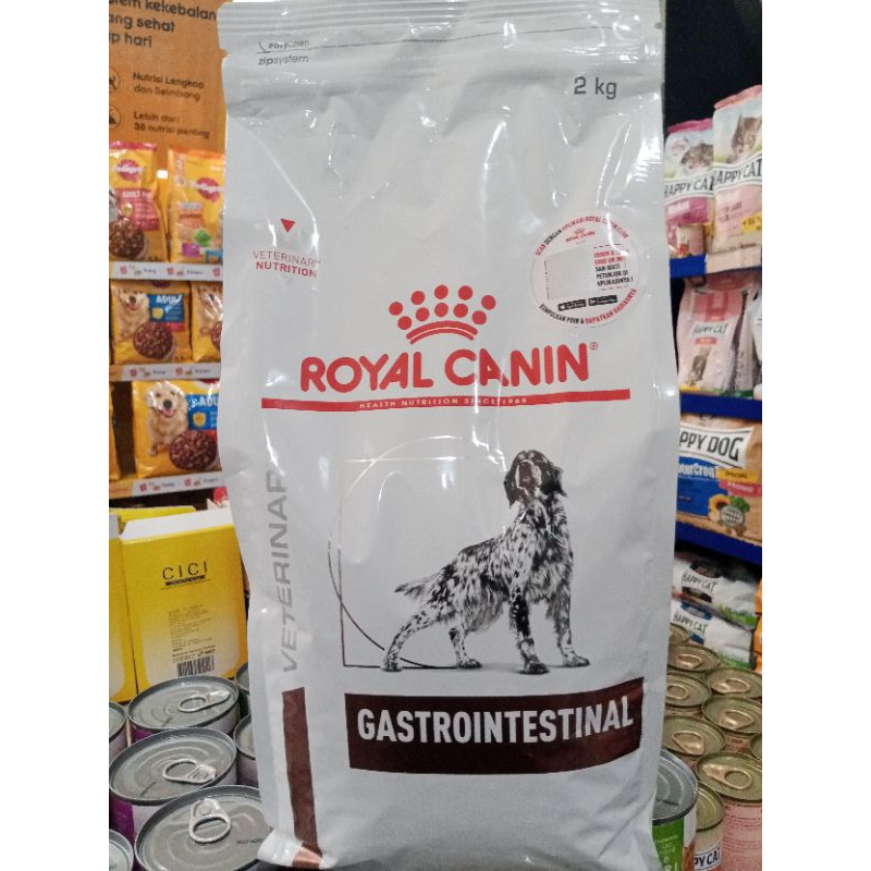 ROYAL CANIN VET GASTROINTESTINAL DOG 2 KG - MAKANAN ANJING RC GASTROINTESTINAL - PROMO PRICE