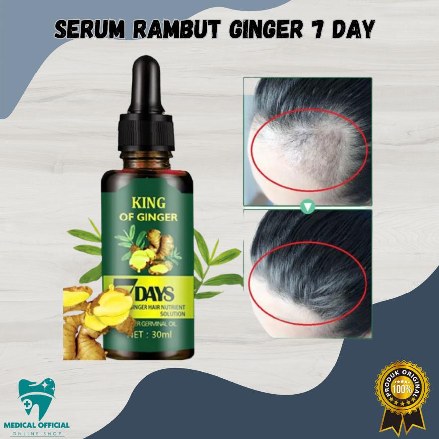 ⭐️⭐️BIG SALE⭐️⭐️ORIGINAL 7 Days Clothes Of Skin Ginger Germinal Oil Minyak Penumbuh Rambut ORI