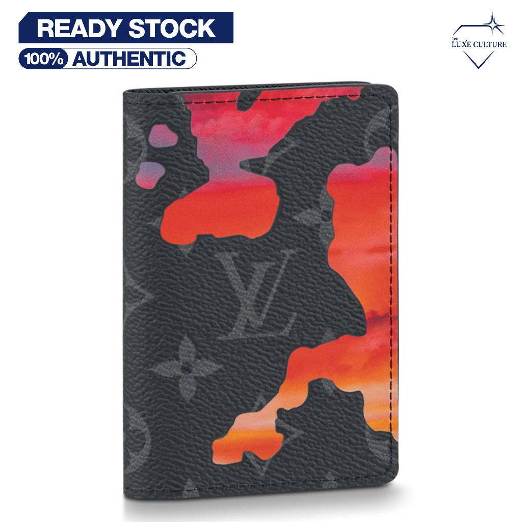 Louis Vuitton Splash Red Pocket Organizer / Dompet Branded Original