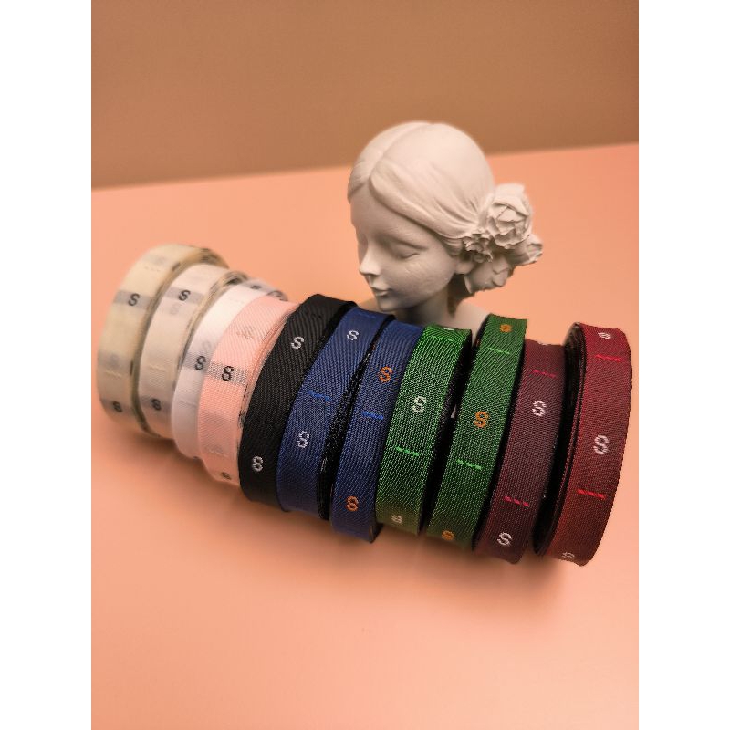 

SIZE LABEL BAJU WARNA WARNI , READY STOCK