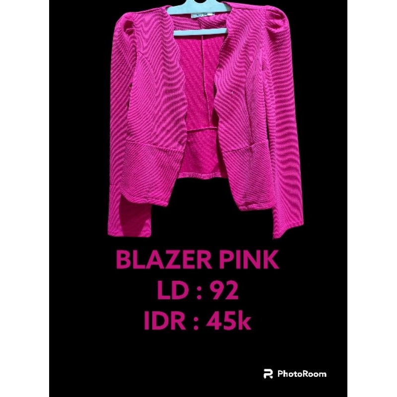BLAZER PINK FUSHIA