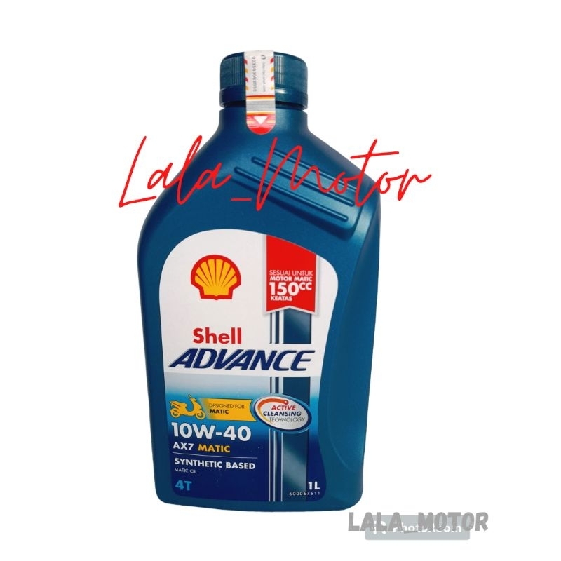 Oli Shell AX7 matic 1Liter